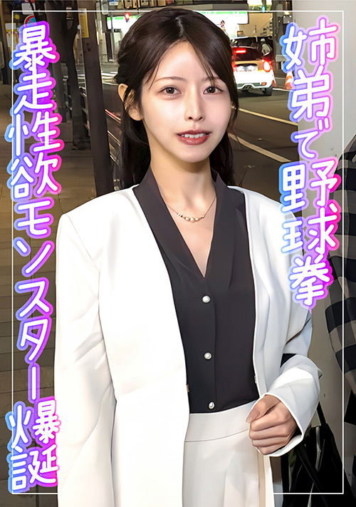 【enanpadx-0532】淫キャ姉と陰キャ弟が野球拳で大暴走のパッケージ画像