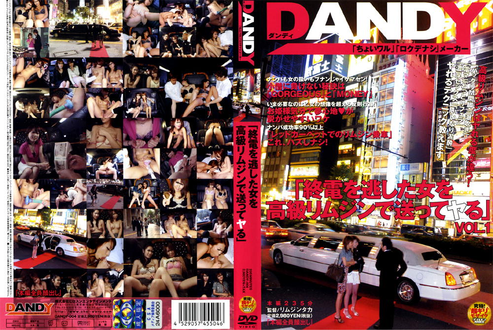【dandy-0032】終電を逃した女を高級リムジンで送ってヤるのパッケージ画像