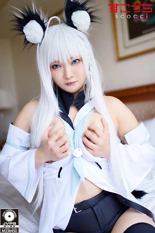 【scocci-0083】厳選美少女にコスプレオレの子を孕ませる！白上●ブキのパッケージ画像