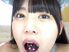 【hanikami-0013】可愛い子の口内観察をしてみたい さなのパッケージ画像